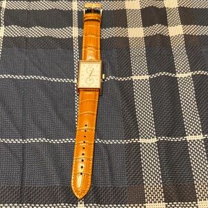 Invicta Brown Leather Strap Watch